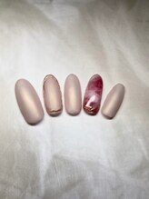 ラグネル(Luxnal)/ピンク　ニュアンスネイル