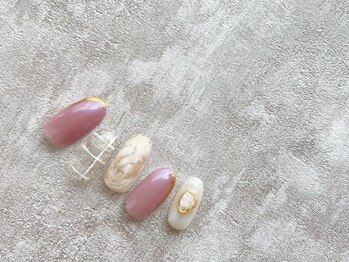 スリー(THREE)/July,2021/nail design