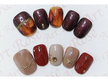 ネイルサロンアンドネイルスクールアートローズ 町田店(Art Rose)/10本フリーアート♪FOOTネイル