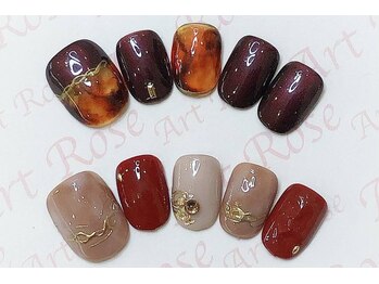ネイルサロンアンドネイルスクールアートローズ 町田店(Art Rose)/10本フリーアート♪FOOTネイル