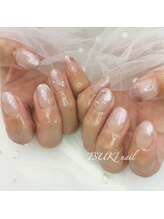 ツキネイル(TSUKI nail)/ワンカラーマグネットグラデ