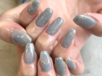 ワイワイ(yy)/ミラーアートネイル