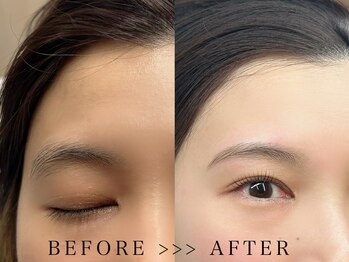 メラニー 元町中華街(melanie.)/まつげパーマ+アイブロウWAX