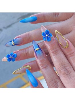 ヘブン ネイル 鶯谷(HEAVEN Nail)/夏にぴったりのデザイン