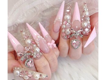 マルチューネイル 池袋(MARUCHU NAIL)/長さ出しMAX/持ち込みデザイン