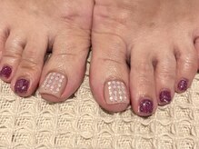 パープルの爪屋/良い女のホロネイル♪