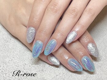 アールローズ(R-rose)/ブルーネイル