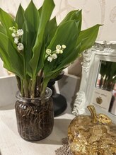 ポルトボヌール(PORTE BONHEUR)/お店のシンボル花