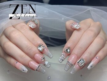 ゼン ネイル デザイン 池袋(ZEN NAIL DESIGN)/* 長 さだしやり放題×つけ放題