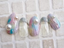 カトルナフ(quatre fois neuf)/マーメイドパールネイル