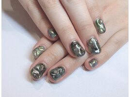 春☆個性的なニュアンスネイル