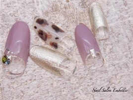 (1634)レオパードネイル