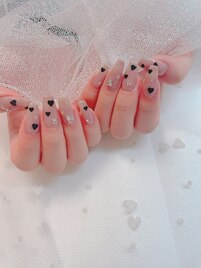 マグネットベースにハート