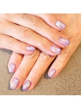 【パープルマグ×ワンポイント】