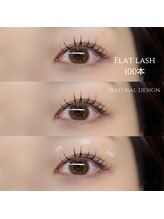 バタフライジュエル 広島店(ButterflyJewel)/フラットラッシュ100本