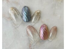 ネイルサロン ブリオン(Nail Salon Bullion)/スプリンググラスネイル