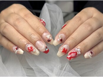 推しカラーネイル◎