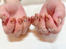 ジーフィンガー 大井町店(G Finger)/タイダイニュアンスネイル♪