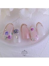 ピオニーネイル(peony nail)/風鈴と朝顔