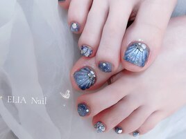 紫陽花/フットデザイン