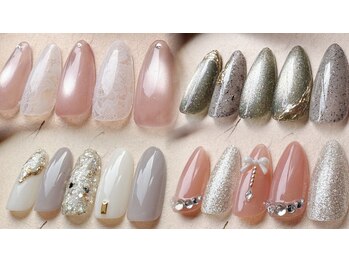 エンジェルビューティーネイルアンドアイラッシュ(Angel Beauty nail&eyelash)の写真/シンプルデザインからオシャレなトレンドデザインを豊富にご用意☆お気に入りのデザインでキュートな指先♪