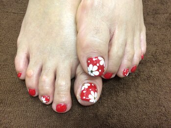 ネイルアンドエピサロン ラピス(Nail & Epi Salon Lapis)/フットネイル☆初回6000円♪