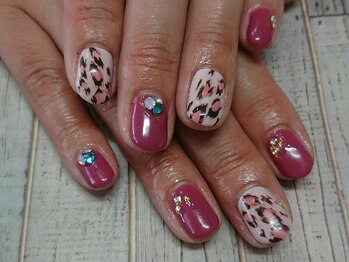ウォーターワールド 大和店(WATER WORLD)/レオパードネイル