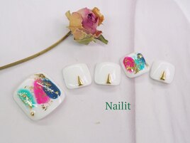 フットネイル ¥12400【¥13640】