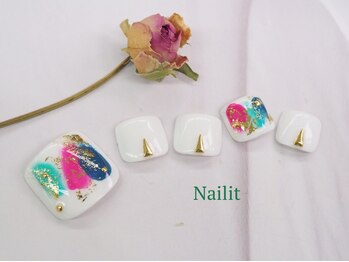 ネイリット 銀座(Nailit)/フットネイル ¥12400【¥13640】