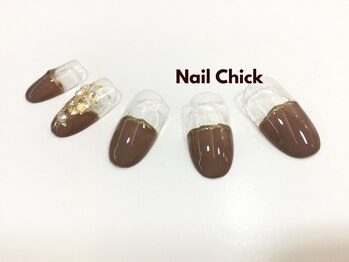 ネイルチックコウベ 銀天街店(Nail Chick kobe)/ニュアンスハーフネイル