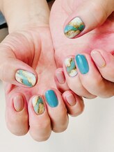 カコラネイル(kacola nail)/ターコイズ &nbsp;天然石