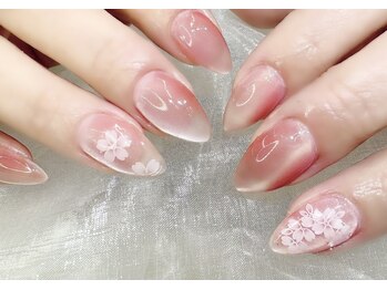 アリイネイルズ(ALII Nails)/さくら×シルクマグネット