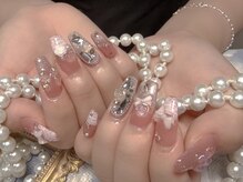 モアネイル 新宿/ワンホンネイル/持ち込み/新宿
