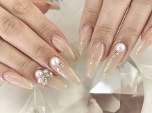 ベーシック ネイルウィザードアカデミー 本厚木店(Basic×NailWizardAcademy)/ちゅるんとワンカラー