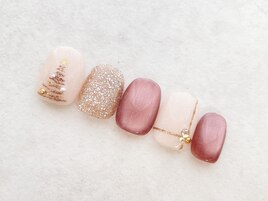 Xmasデザインネイル　¥8,800