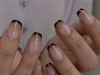 ラクエ(Laque)/カラグラ 細フレンチ ボルドー