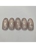 【５月UMI限定クーポン】リボンネイル甘皮ケア付き￥８８００
