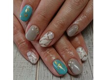 ウォーターワールド 大和店(WATER WORLD)/大理石ネイル