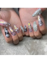 海外個性ネイル