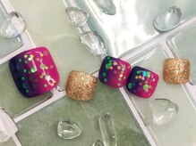 アンティム(Intime)/ネオン縦グラデーション