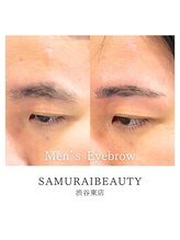 サムライビューティー 渋谷東店(SamuraiBeauty)/くっきり印象もメンズ眉毛サロン
