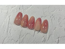 桃ネイル