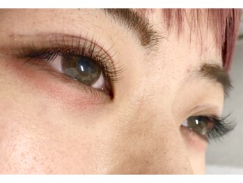 ネイルアンドアイラッシュサロン ボ ヌール(bo-nheur)/フラットラッシュ 120本