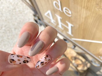 サロンドフォーエイチ(salon de 4H)/トレンドのレオパード柄☆