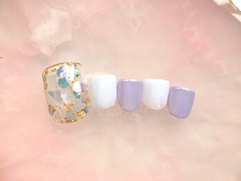 ネイルサロン フローリア(nail salon Florir)/シェル埋め×大人ネイル
