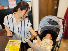 産後ダイエットしたいママさんも、子連れで来店できます！