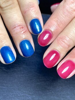 ナチュリア(Natulea)/ちゅるんワンカラーブルーレッド