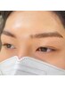黄金比デザイン+眉毛カット