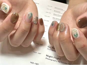 デューネイルスタジオ(dew nail studio)/グリーンニュアンス