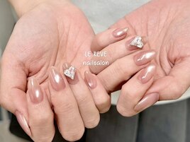 マグネット×大きめパーツ